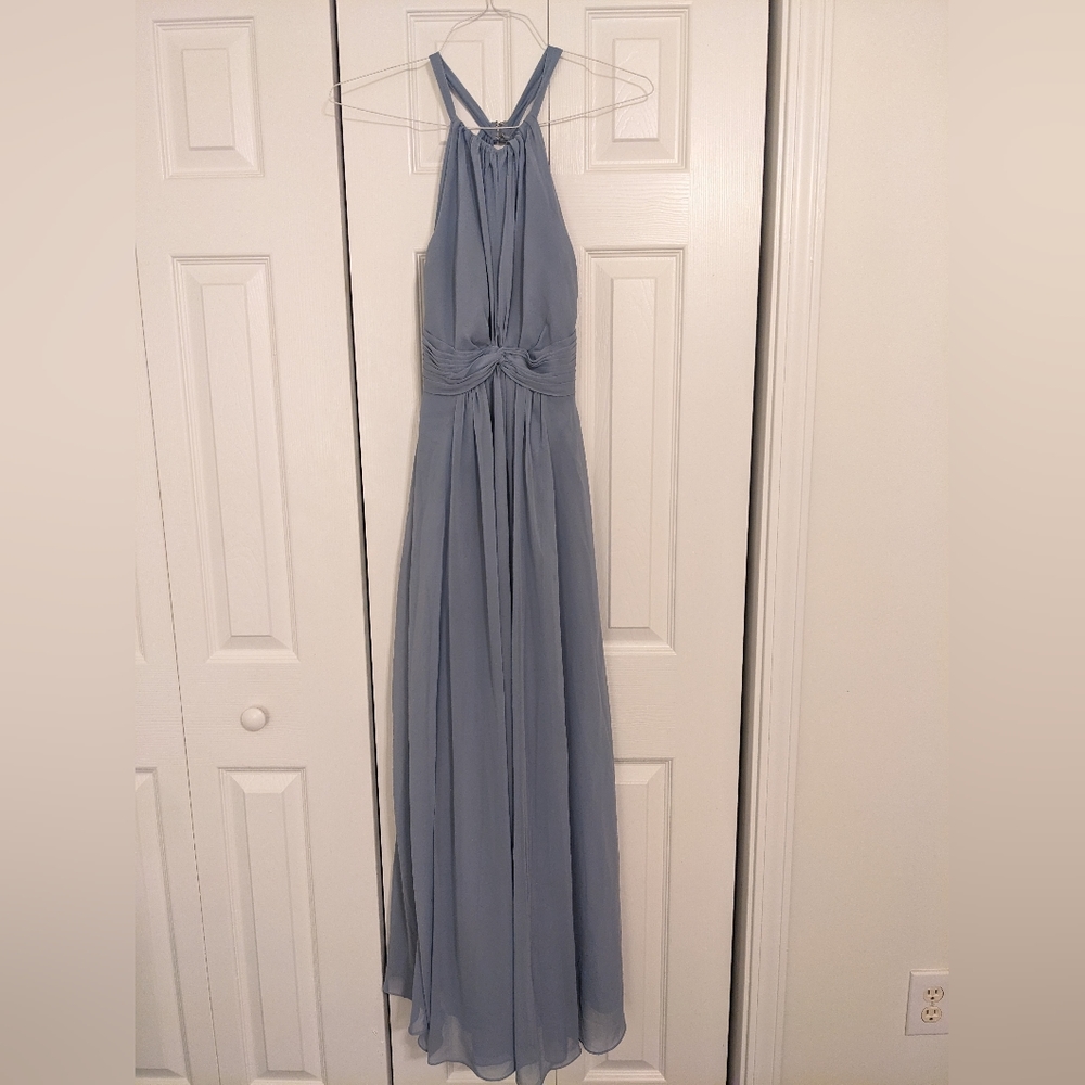 Azazie Dusty Blue Bridesmaid dress